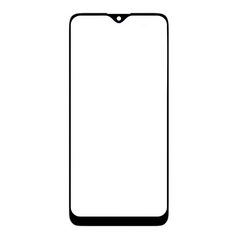 Staklo touchscreen-a + OCA - Xiaomi Redmi 8 crni.