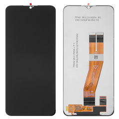 LCD displej (ekran) - Samsung A037 Galaxy A03s + touchscreen crni (Original Material) (Smaller Display Size).