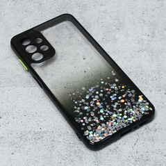 Zastitna maska (futrola) okvir Glitter - Samsung A136 Galaxy A13 5G/A047 Galaxy A04s crna.