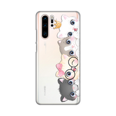 Zastitna ultra tanka (skin) maska / futrola PRINT - Huawei P30 Pro Cats.