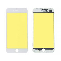 Staklo touchscreen-a + okvir za Iphone 7 Plus Belo (Crown Quality).