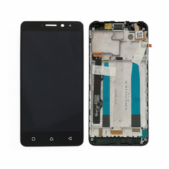 LCD displej (ekran) - Lenovo K6 + Touch screen + okvir crni.