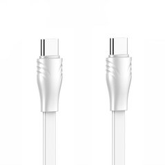 Data kabl LDNIO LC131-C 65W Type C na Type C beli 1m.