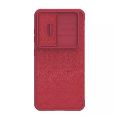 Zastitna maska (futrola) Nillkin Qin Pro Leather - Samsung S916B Galaxy S23 Plus crvena.