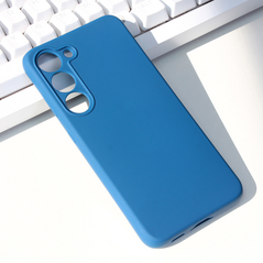 Zastitna maska (futrola) Summer color - Samsung S916B Galaxy S23 Plus tamno plava.