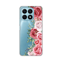 Zastitna ultra tanka (skin) maska / futrola PRINT - Huawei Honor X8a Wild Roses.