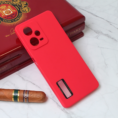Zastitna maska (futrola) Soft Silicone - Xiaomi Redmi Note 12 Pro 5G (EU) crvena.