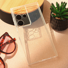 Zastitna maska (futrola) Sparkle Dust - Samsung Galaxy S23 Ultra Transparent.