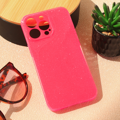 Zastitna maska (futrola) Sparkle Dust - iPhone 13 Pro pink.