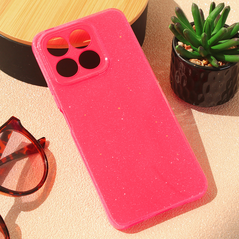Zastitna maska (futrola) Sparkle Dust - Huawei Honor X8a pink.