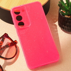 Zastitna maska (futrola) Sparkle Dust - Samsung S916B Galaxy S23 Plus pink.