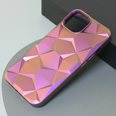 Zastitna maska (futrola) Shiny Diamond - iPhone 14 ljubicasta.