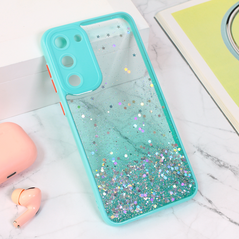 Zastitna maska (futrola) okvir Glitter - Samsung S916B Galaxy S23 Plus mint.
