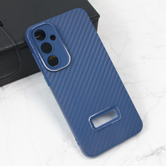 Zastitna maska (futrola) Carbon Stripe - Samsung S711 Galaxy S23 FE plava.