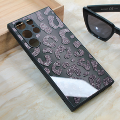 Zastitna maska (futrola) Shiny glass - Samsung Galaxy S23 Ultra crna.