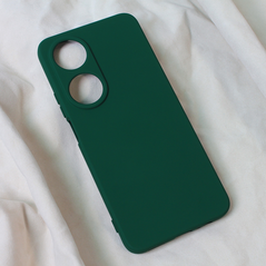 Zastitna maska (futrola) Teracell Soft Velvet - Huawei Honor X7b tamno zelena.