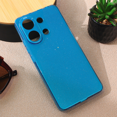 Zastitna maska (futrola) Sparkle Dust - Xiaomi Redmi Note 13 4G svetlo plava.