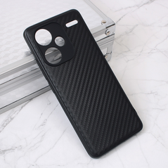 Zastitna maska (futrola) Carbon fiber - Xiaomi Redmi Note 13 Pro Plus crna.