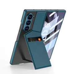 Zastitna maska (futrola) Rotor - Samsung Galaxy Z Fold 6 5G sa drzacem kartice plava.