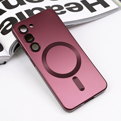 Zastitna maska (futrola) Magsafe Chrome - Samsung S911B Galaxy S23 5G bordo.