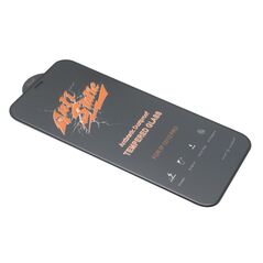 Staklena folija (zastitno kaljeno staklo) za ekran ANTISTATIC - Iphone 12/12 Pro (6.1) crna (MS).