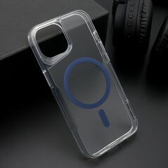 Zastitna maska (futrola) AURA MagSafe - iPhone 15 plava (MS).