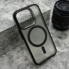 Zastitna maska (futrola) CAMERA DROP MagSafe - iPhone 15 Pro (6.1) crna (MS).
