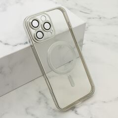 Zastitna maska (futrola) CAMERA PROTECT MagSafe - iPhone 16 Pro Max (6.9) srebrna (MS).