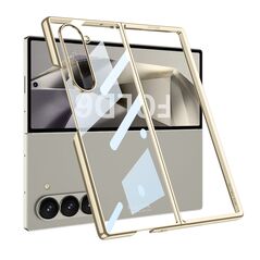 Zastitna maska (futrola) BORDER COLOR - Samsung Galaxy Z Fold 6 5G zlatna (GKK case) (MS).