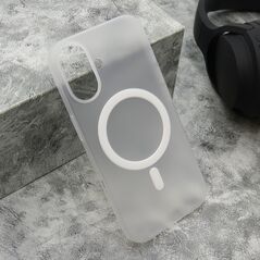 Zastitna maska (futrola) CLOUD MagSafe - iPhone 16 (6.1) bela (MS).