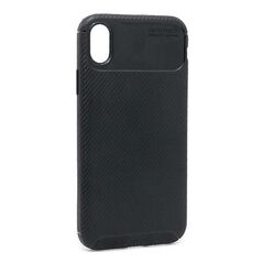 Zastitna maska (futrola) CARBON - iPhone XR crna (MS).