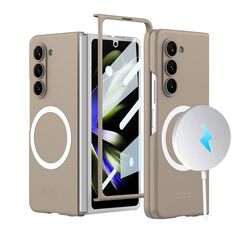 Zastitna maska (futrola) COLOR MagSafe - Samsung Galaxy Z Fold 6 5G zlatna (GKK case) (MS).