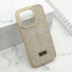 Zastitna maska (futrola) DIAMOND SELECTION - iPhone 15 Pro (6.1) zlatna (MS).