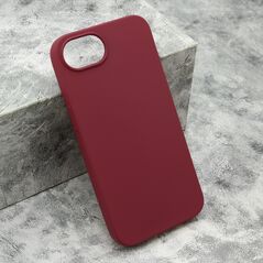 Zastitna maska (futrola) GENTLE COLOR - iPhone 16e bordo (MS).