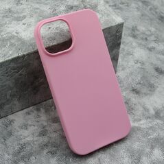 Zastitna maska (futrola) GENTLE COLOR - iPhone 15 roze (MS).