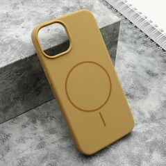 Zastitna maska (futrola) FLEX MagSafe - iPhone 14 (6.1) zlatna (MS).