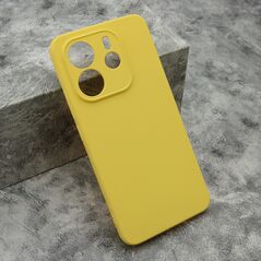 Zastitna maska (futrola) GENTLE COLOR - Xiaomi Redmi Note 14 4G (Global) zuta (MS).