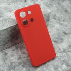 Zastitna maska (futrola) GENTLE COLOR - Xiaomi Redmi Note 13 4G crvena (MS).