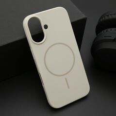 Zastitna maska (futrola) JELLY MagSafe - iPhone 16 (6.1) titanijum (MS).