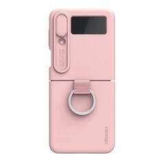 Zastitna maska (futrola) Nillkin Cam Shield Silky - Samsung F721B Samsung F721 Galaxy Z Flip 4 roze (MS).