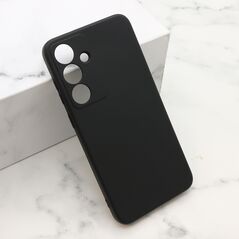 Zastitna maska (futrola) Soft Silicone - Samsung S936 Galaxy S25 Plus 5G crna (MS).