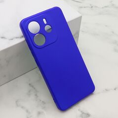 Zastitna maska (futrola) Soft Silicone - Xiaomi Redmi Note 14 4G plava (MS).