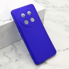 Zastitna maska (futrola) Soft Silicone - Huawei Honor Magic 7 lite plava (MS).