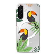 Zastitna maska (futrola) silikonska print MagSafe - Samsung A266 Galaxy A26 5G jungle (MS).