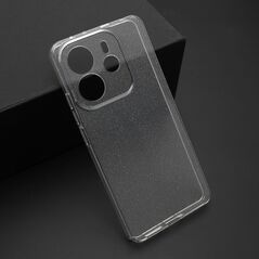 Zastitna maska (futrola) SPARKLING - Xiaomi Redmi Note 14 4G providna (MS).