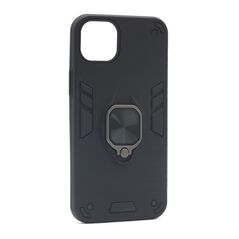 Zastitna maska (futrola) Square ring - iPhone 14 Plus (6.7) crna (MS).