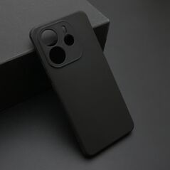 Zastitna ultra tanka (skin) maska / futrola KOLOR - Xiaomi Redmi Note 14 4G (Global) crna (MS).