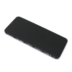LCD displej (ekran) - Samsung A025 Galaxy A02s + Touch screen + okvir APLONG Original Material crni (MS).