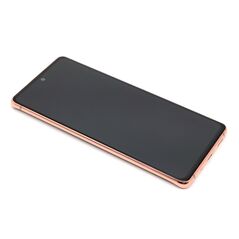 LCD displej (ekran) - Samsung G780F Galaxy S20 FE + Touch screen + okvir orange Full ORG EU (GH82-24220F/24219F/31328F/31329F) (MS).