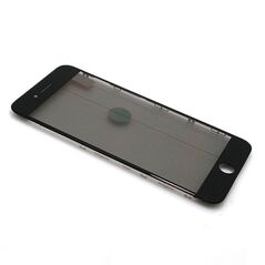 Staklo touchscreen-a - Iphone 8 Plus sa frejmom + oca I polaroid crni ORG (MS).